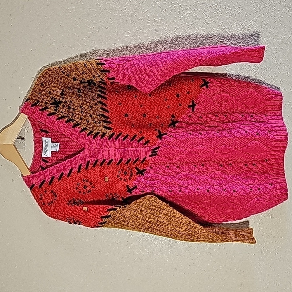 Vintage Side-effects Wool Blend Sweater